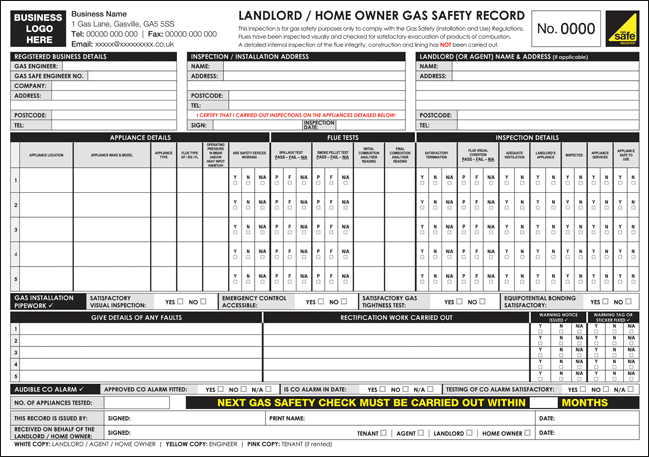 Gas Safety Records
