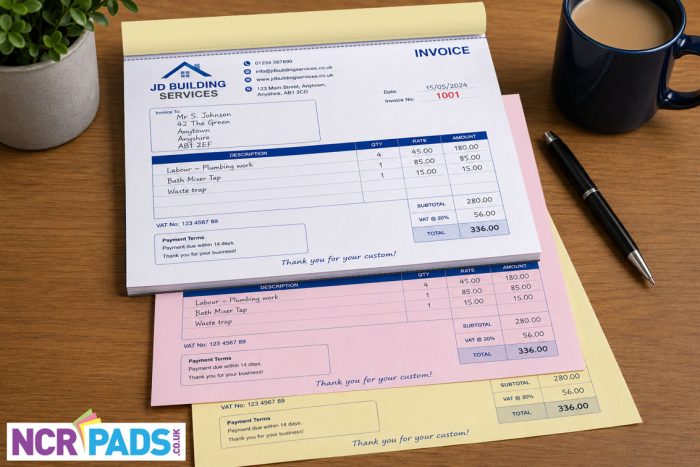 Personalised Invoice Books