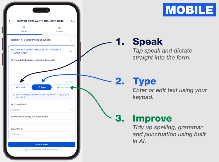 Formsy® - Mobile
